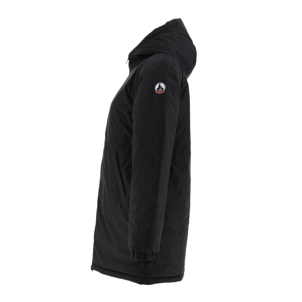 Jott Doudoune Mi-Longue Réversible Noire Femme Jott Roma