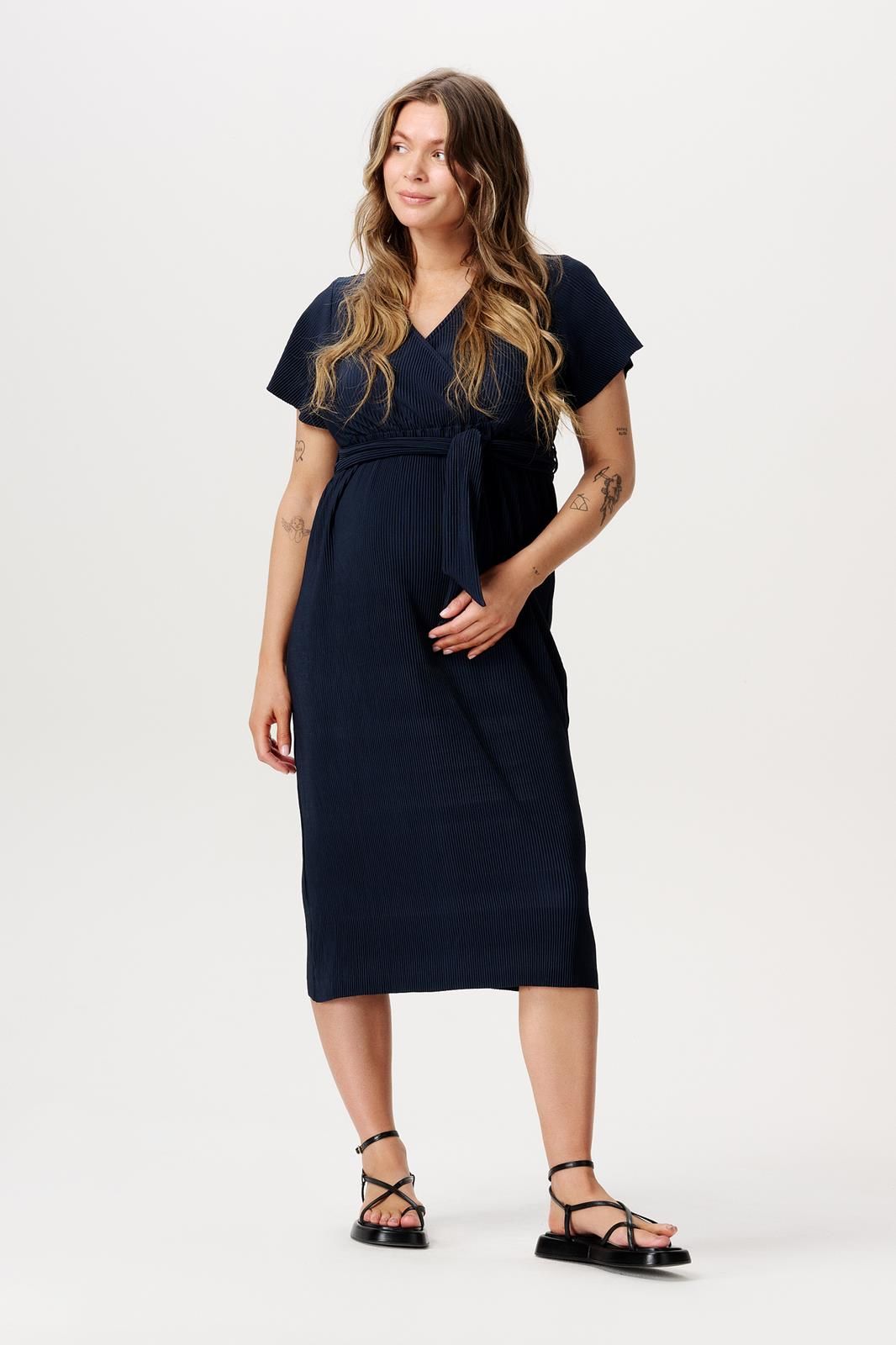 Noppies Maternity Jurk met voedingsfunctie Kaja - Night