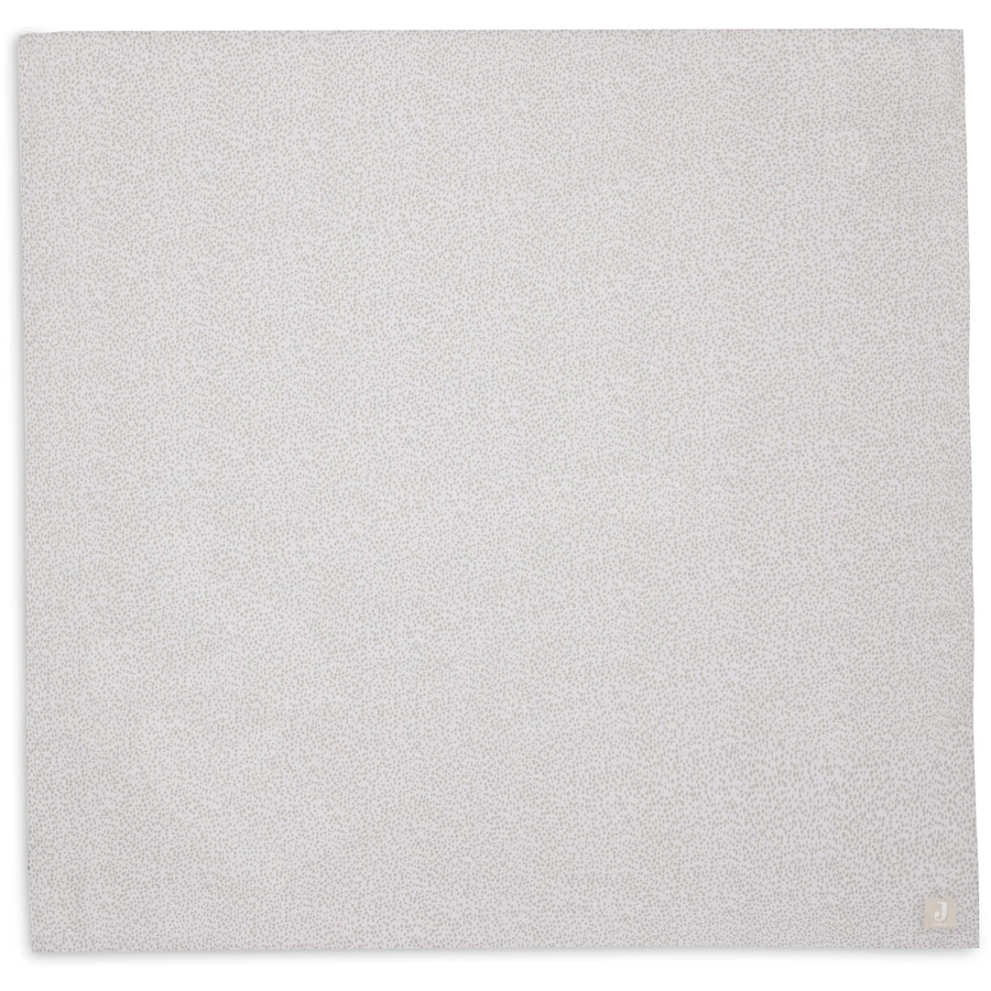 jollein Mulltuch Schmusedecke Musselin 115x115cm Dotted Nougat
