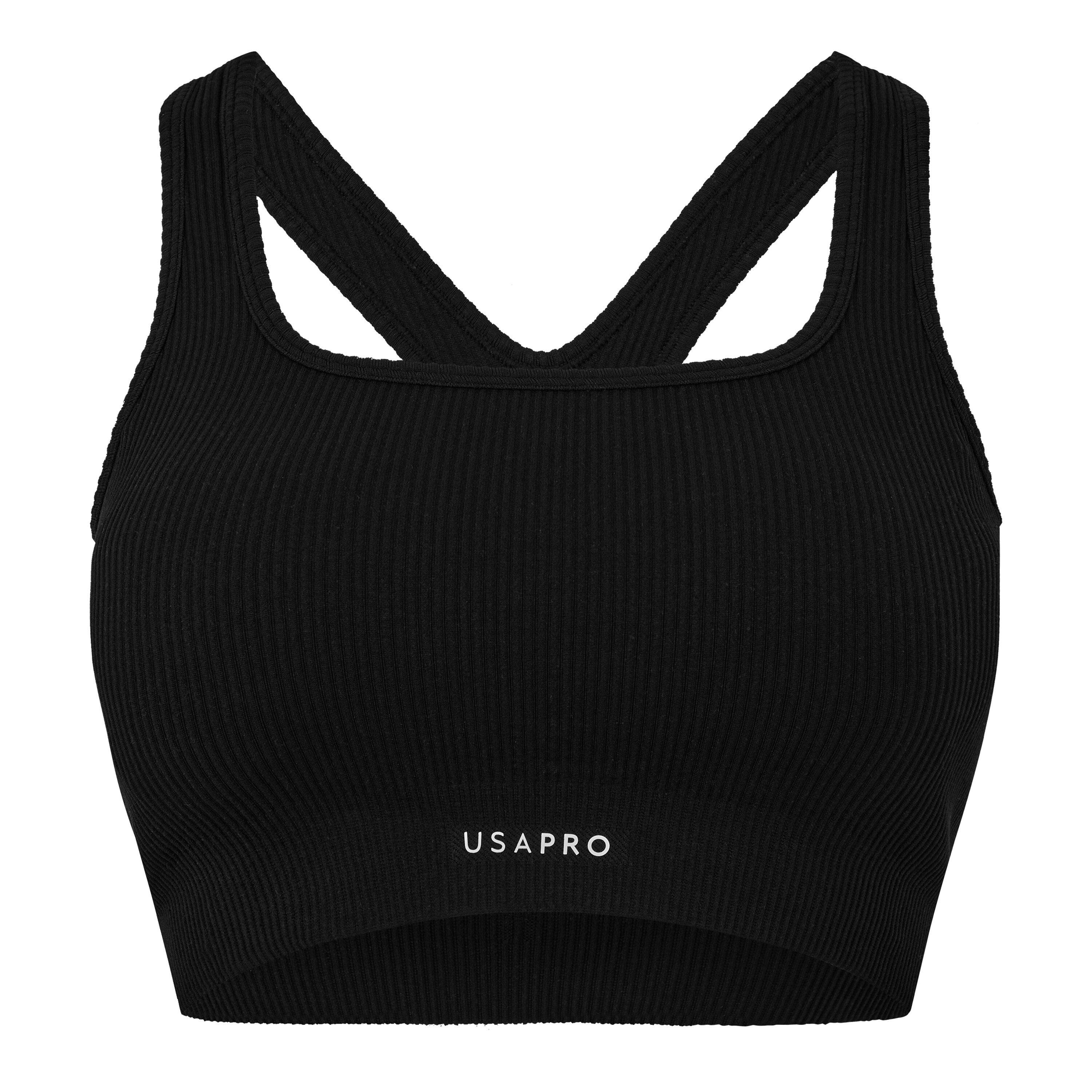 USA Pro Seamless Ribbed Bra Womens