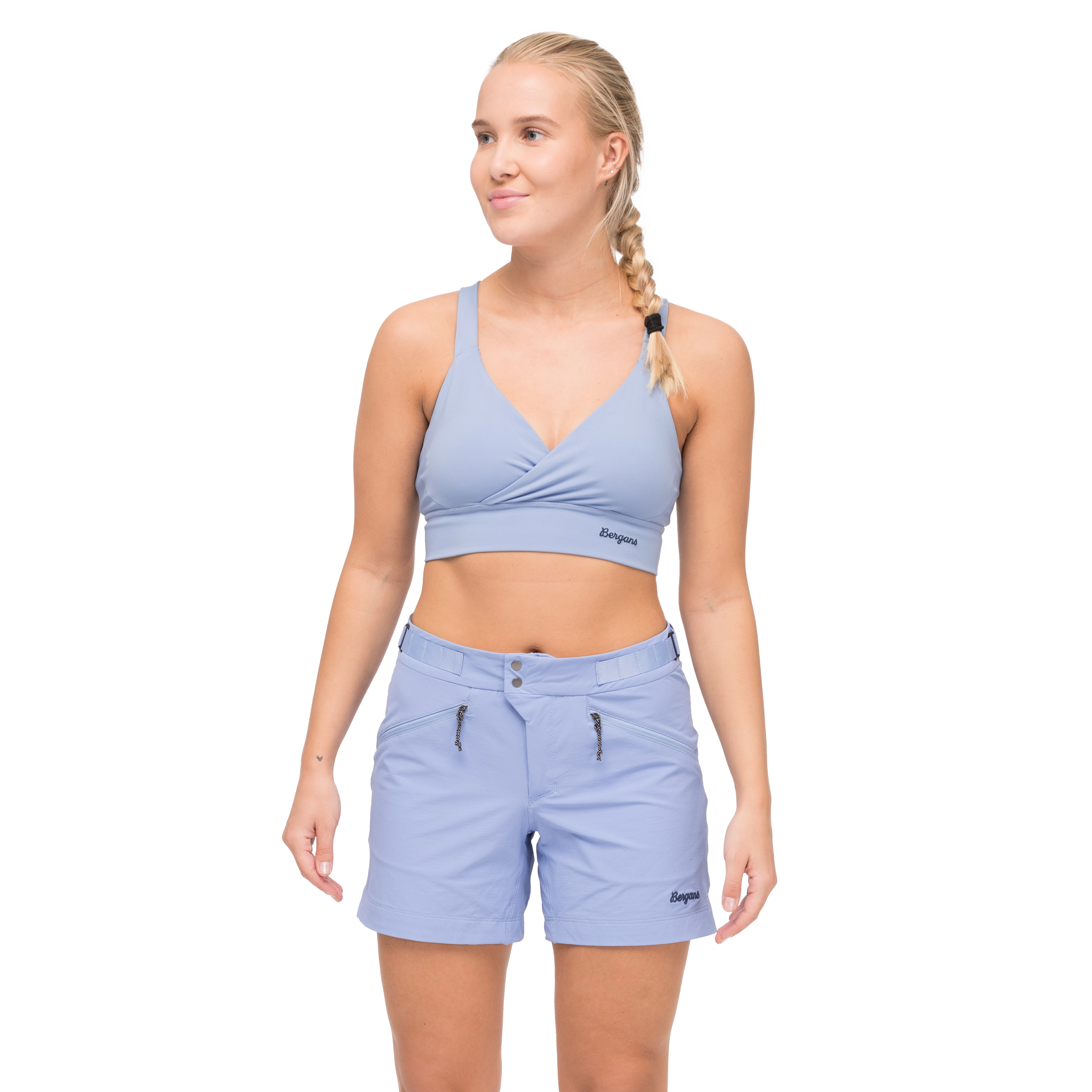 Tind Light Support Top Women Blueberry Milk