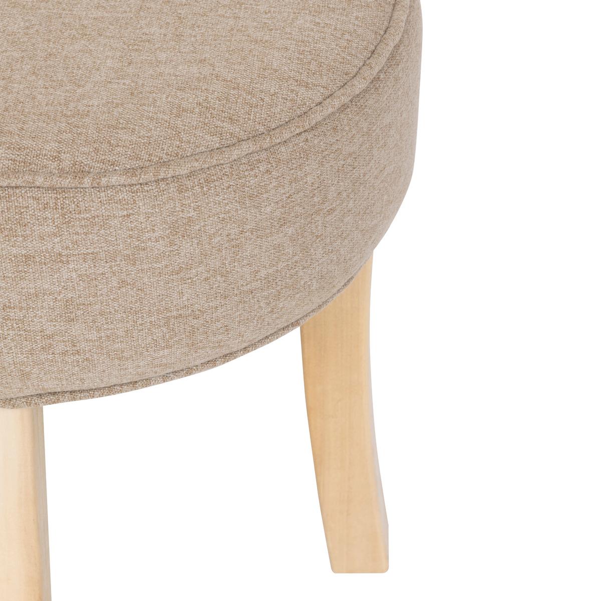 TABOURET D APPOINT ADRIEL BEIGE
