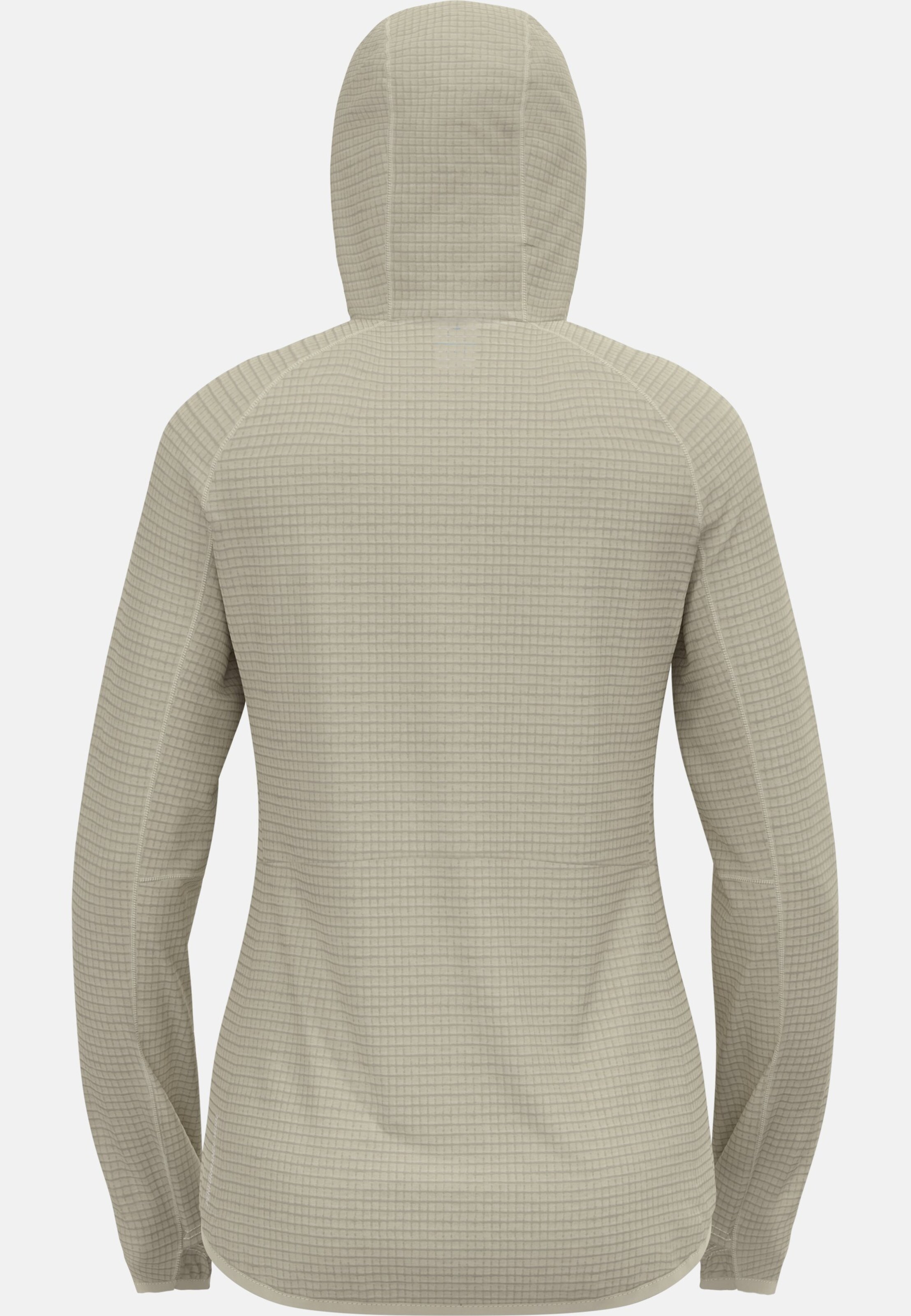 Ascent Mid Layer mit Kapuze und Reissverschluss in agate gray