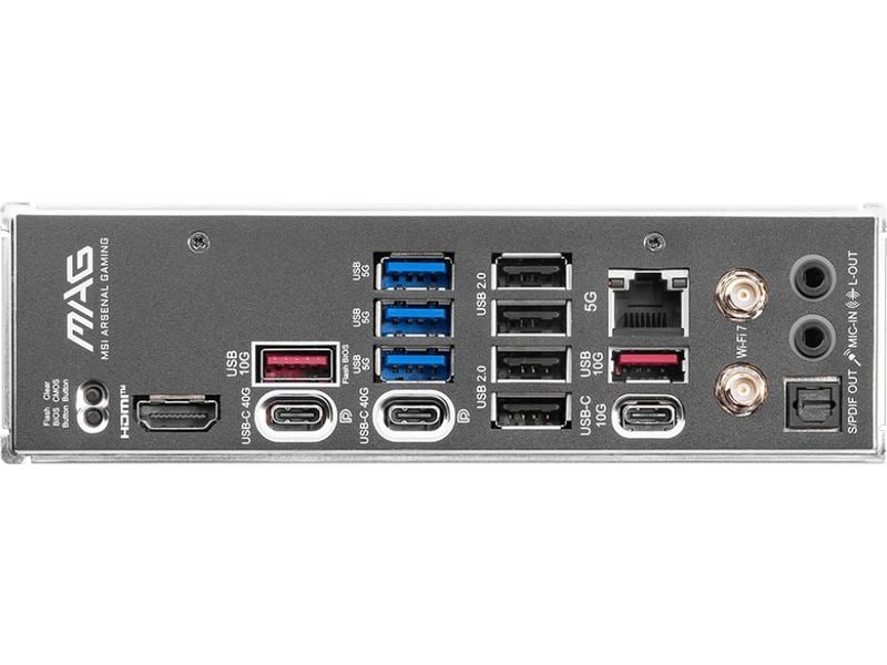 MSI Mainboard MAG X870E TOMAHAWK WIFI MSI MAG X870E TOMAHAWK WIFI Motherboard AMD X870E Sockel AM5 ATX