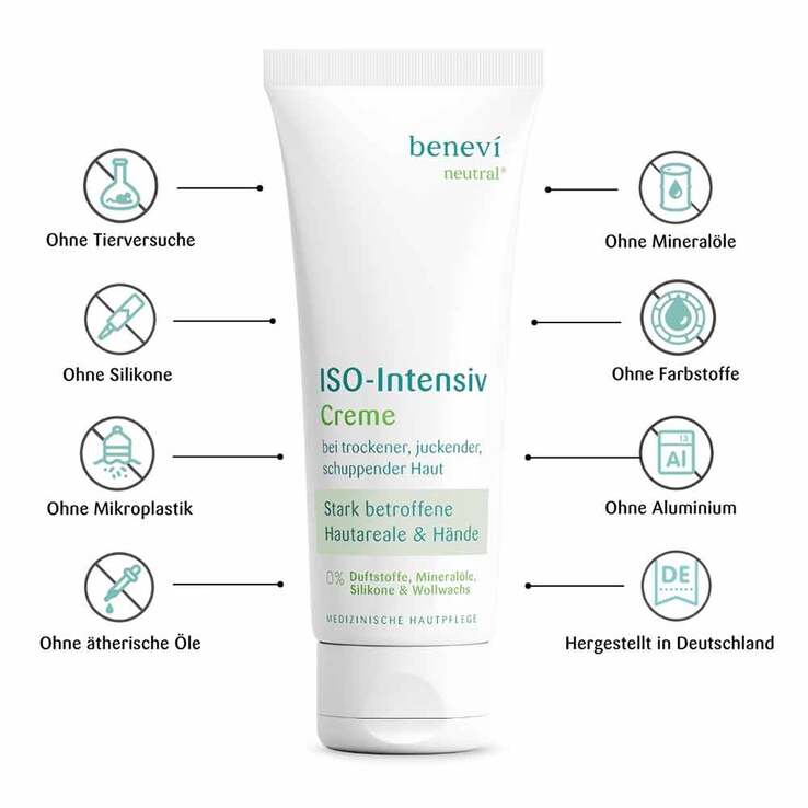 Benevi Neutral Iso-Intensivcreme, 75 ml