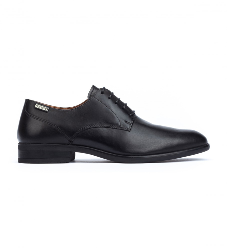 Sapatos Pikolinos Bristol M7J-4187 em couro preto