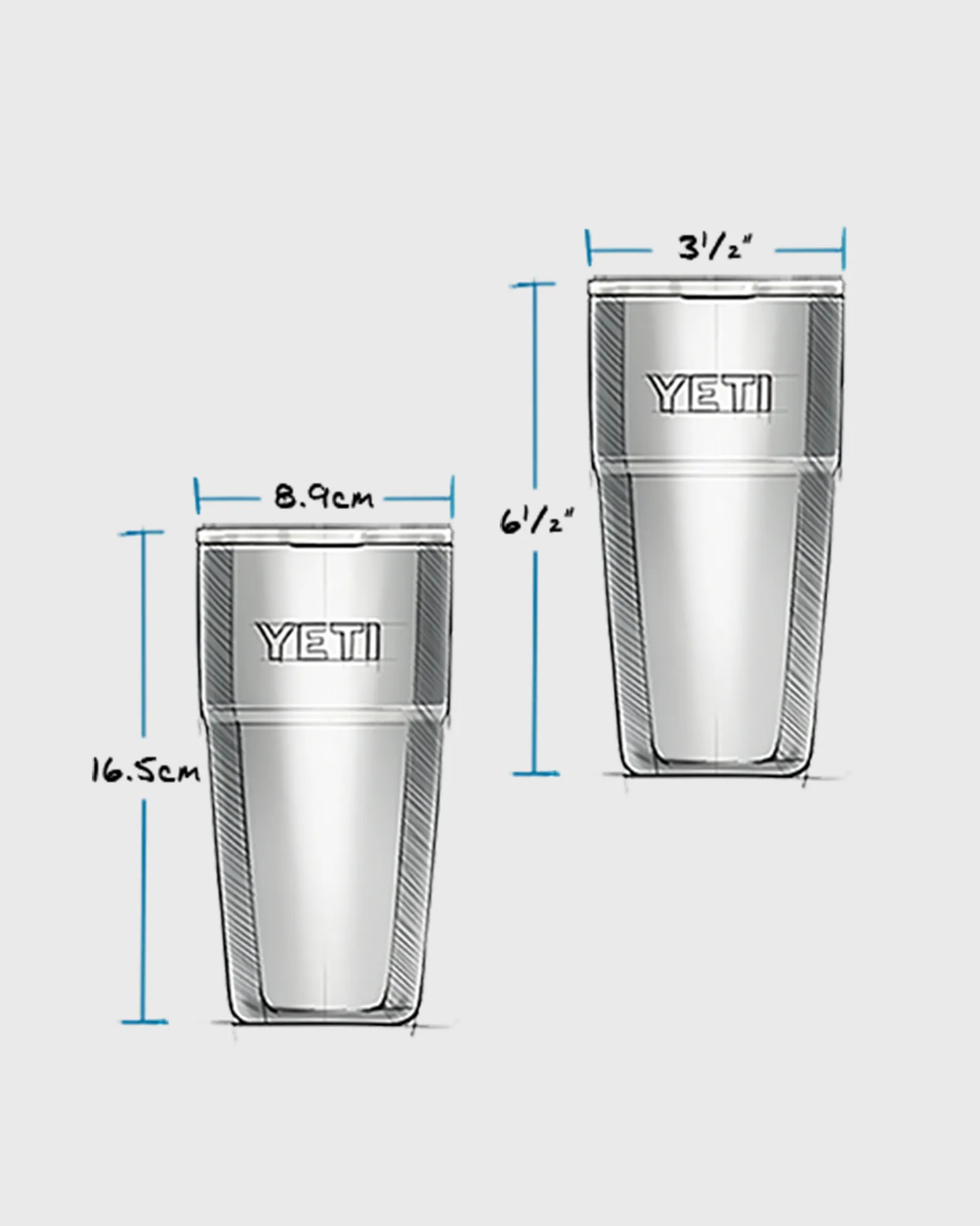 YETI Single 16 Oz Stackable Cup