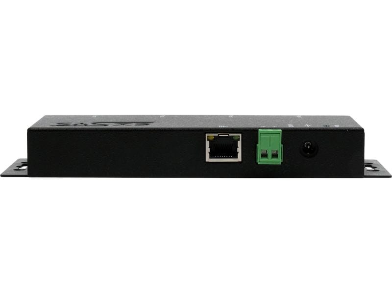 Exsys Serieller Geräteserver EX-6114-2 4-Port-RS-232 Ethernet zu 4x RS-232 port, inkl. 12V/3A Netzteil