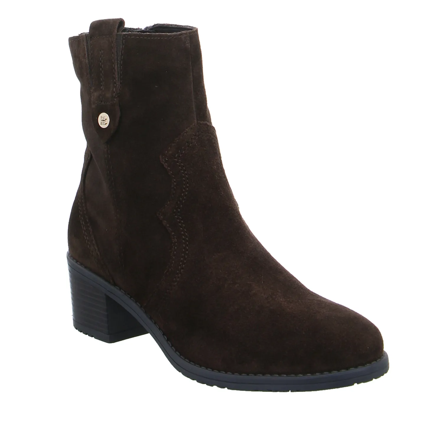 BAGATT Stiefelette Braun Leder