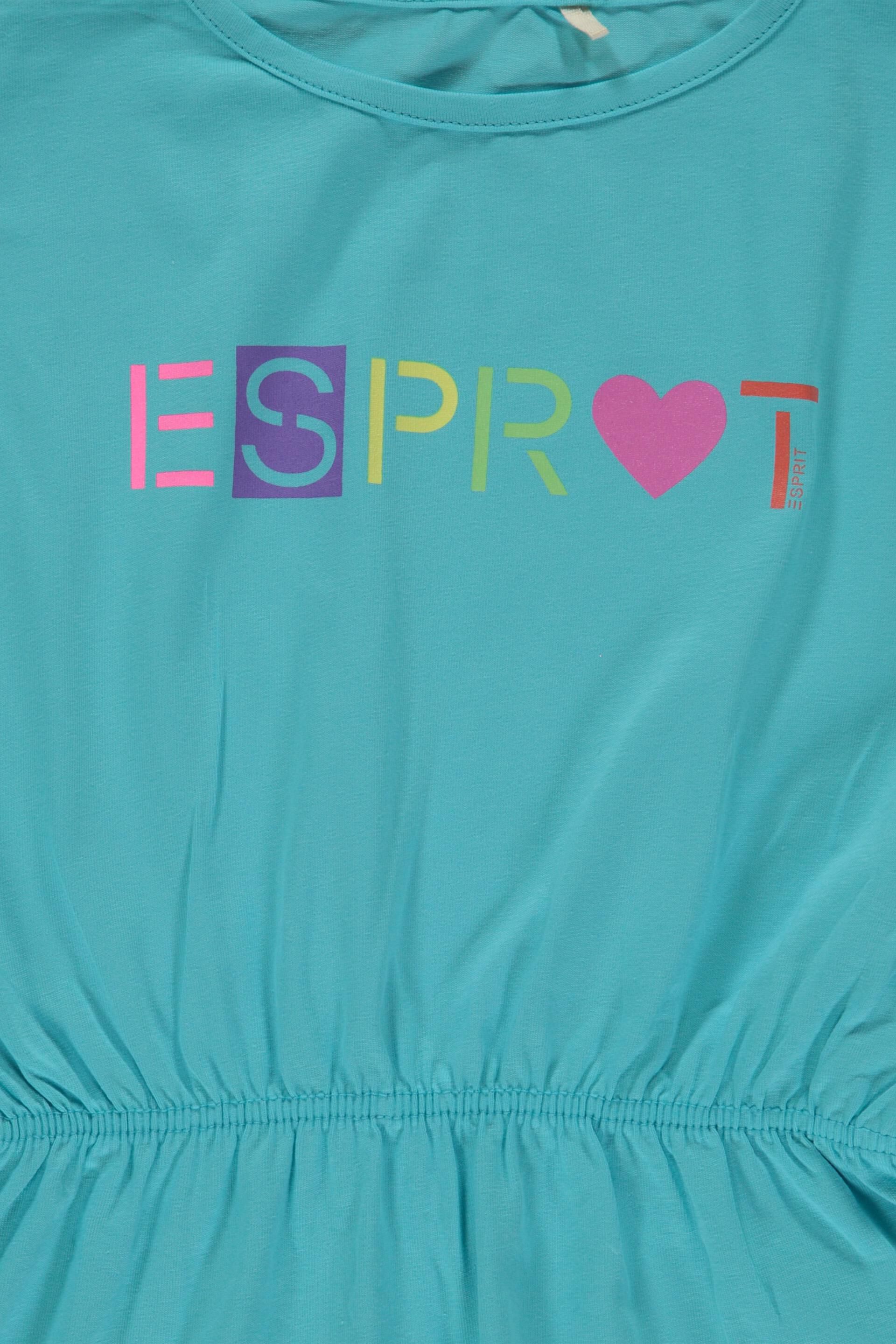 Mini-robe en jersey à logo imprimé