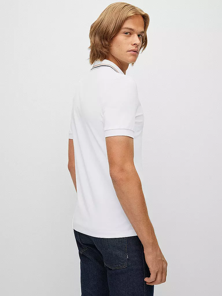 BOSS Poloshirt PENROSE weiss
