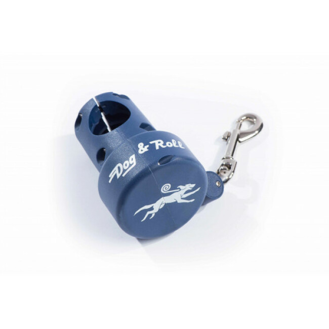 Laisse Dog Roll Kleinmetall à fixer sur vélo