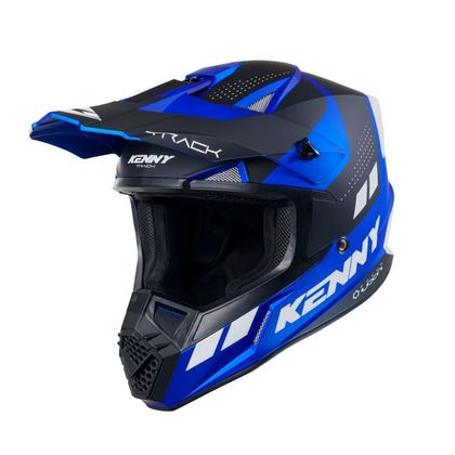 Casque cross Kenny TRACK - GRAPHIC 2025 - Bleu / Multicolore