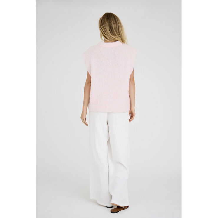 A-VIEW Patrisia new knit vest Rose
