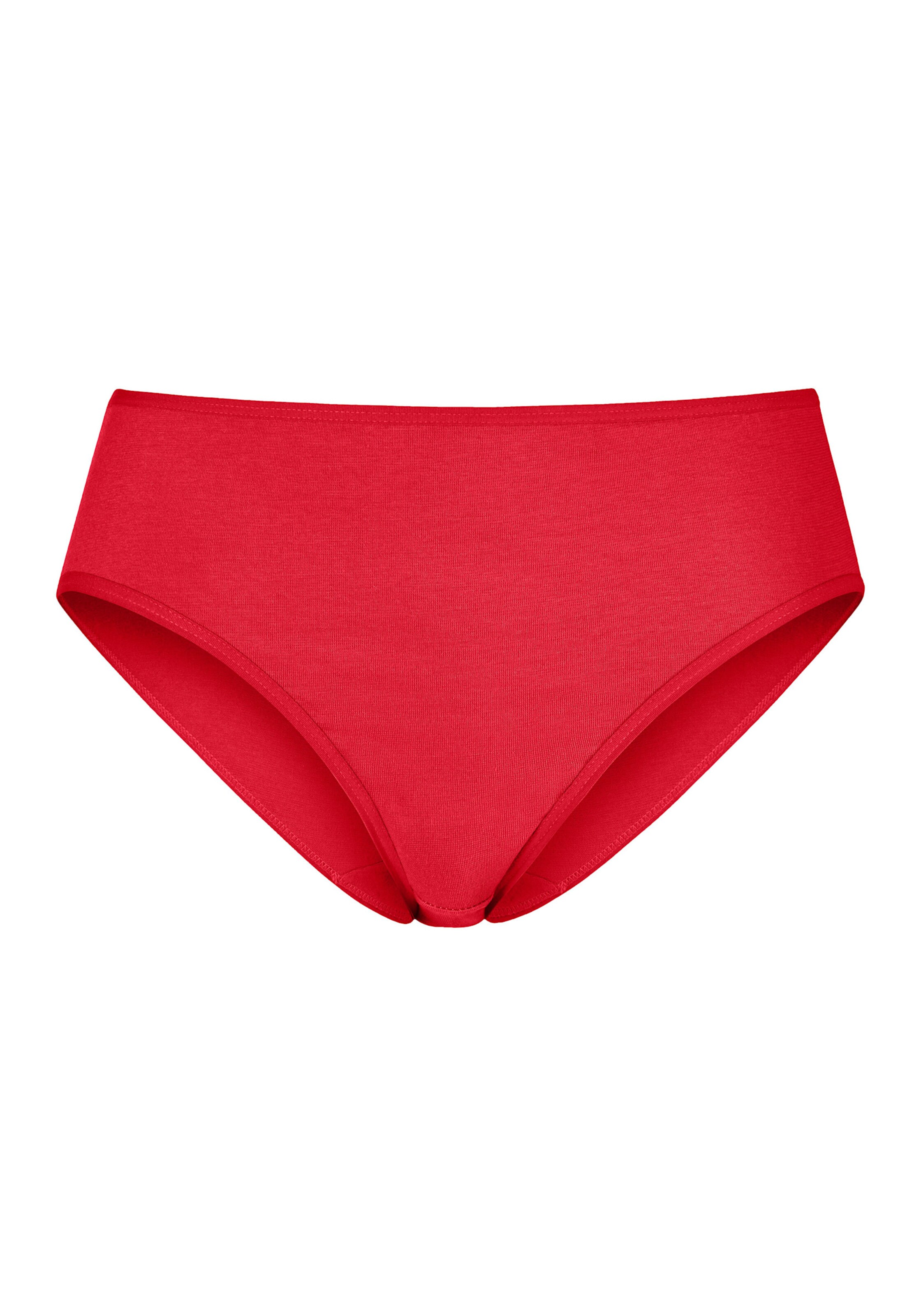 petite fleur Jazz-Pants Slips in rot, schwarz, weiß, grau-meliert, navy