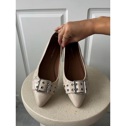 Copenhagen Shoes The Reason Why Ballerinasko, Creame, 36