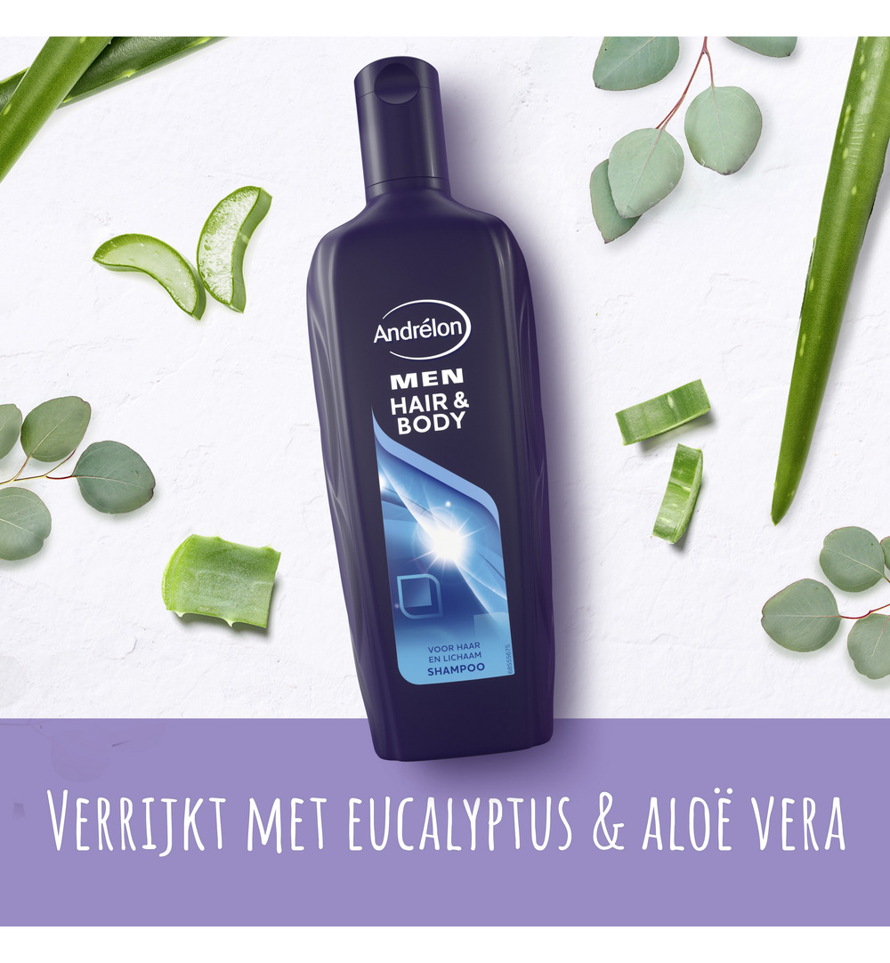 Andrelon Shampoo Men Hair & Body (300 ml)