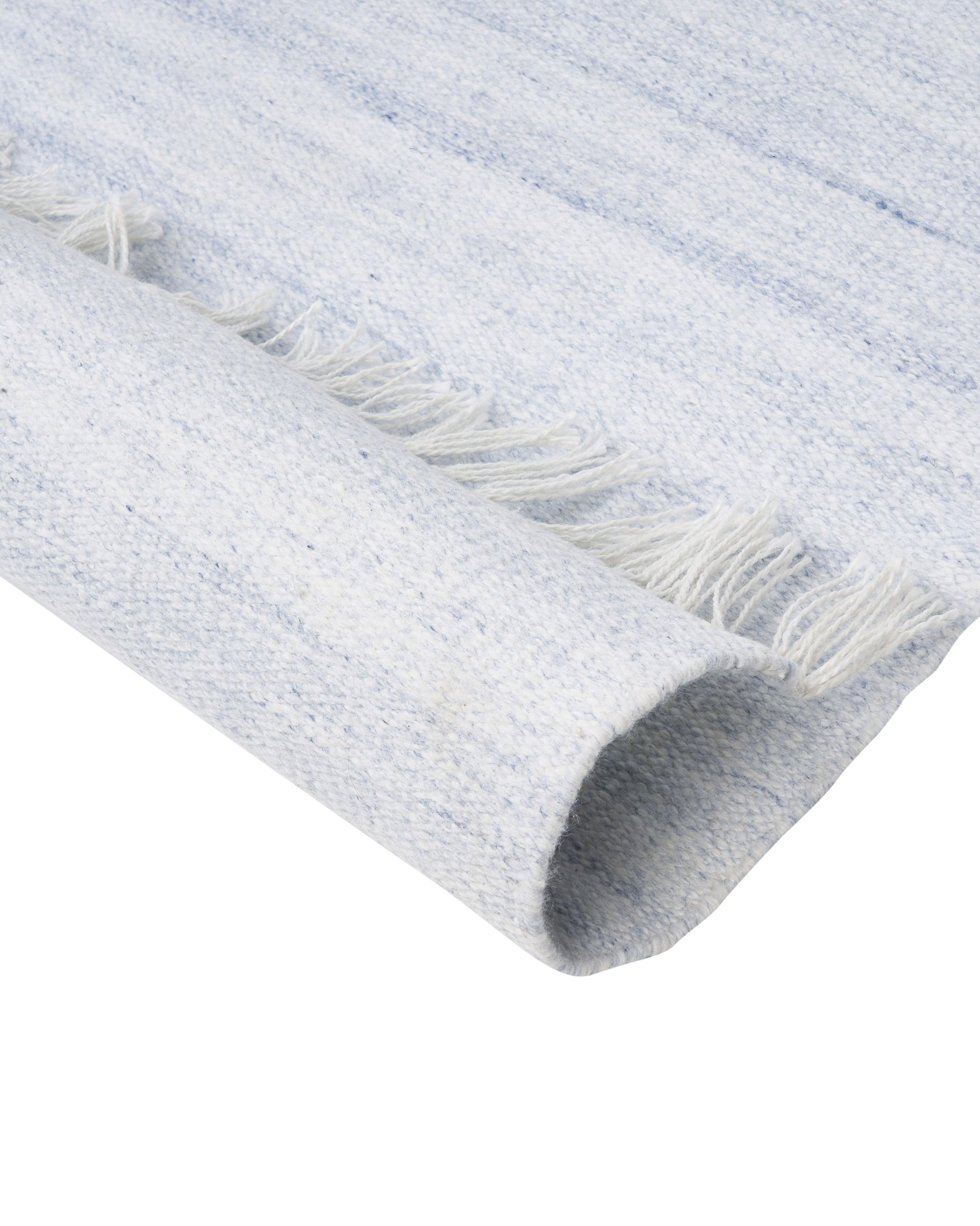 Vloerkleed MALHIA Lichtblauw 160 x 230 cm