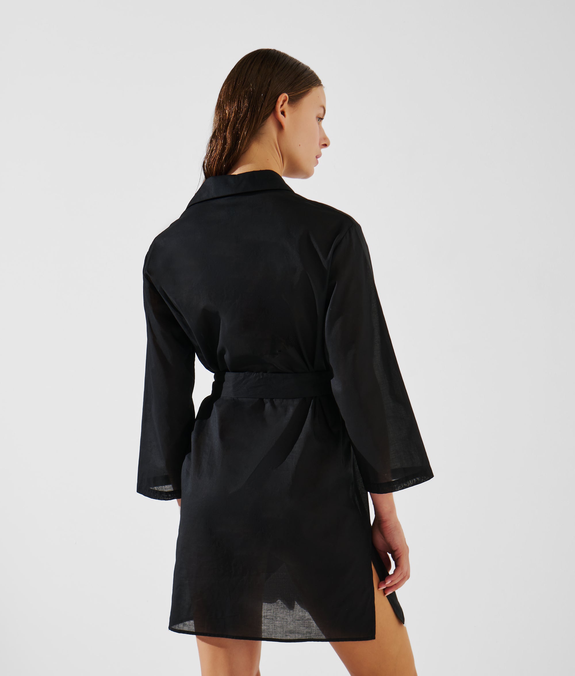 K/Signature beachwear overhemdjurk