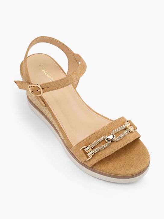 Graceland Sandalette Braun