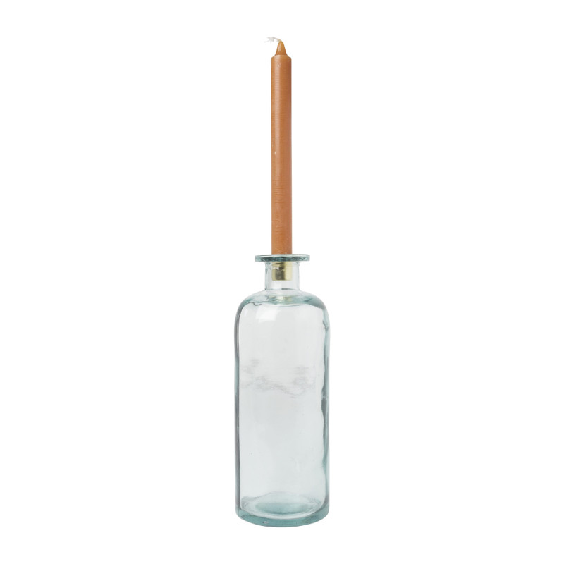 Kaarsenhouder voor fles - goud - ø5x2.6 cm