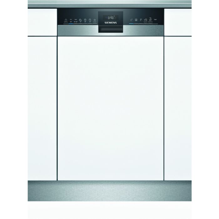 Siemens teilintegrierter Geschirrspüler iQ300 SR53HS64KE Edelstahl