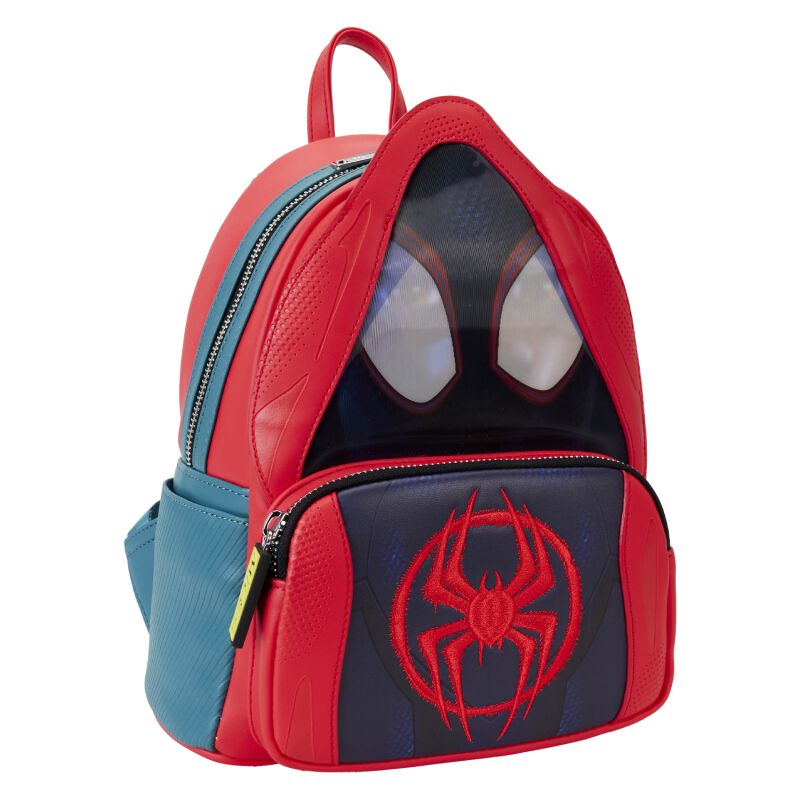 Loungefly - Miles Morales Hoodie Cosplay | Spider-Man Mini Sac À Dos