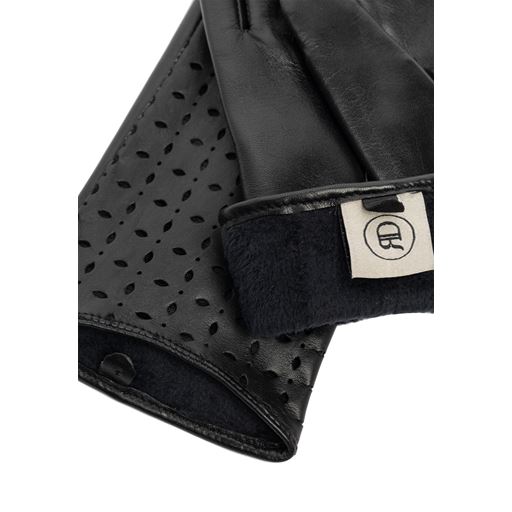 Re:Designed Herdis Handsker, Black, L