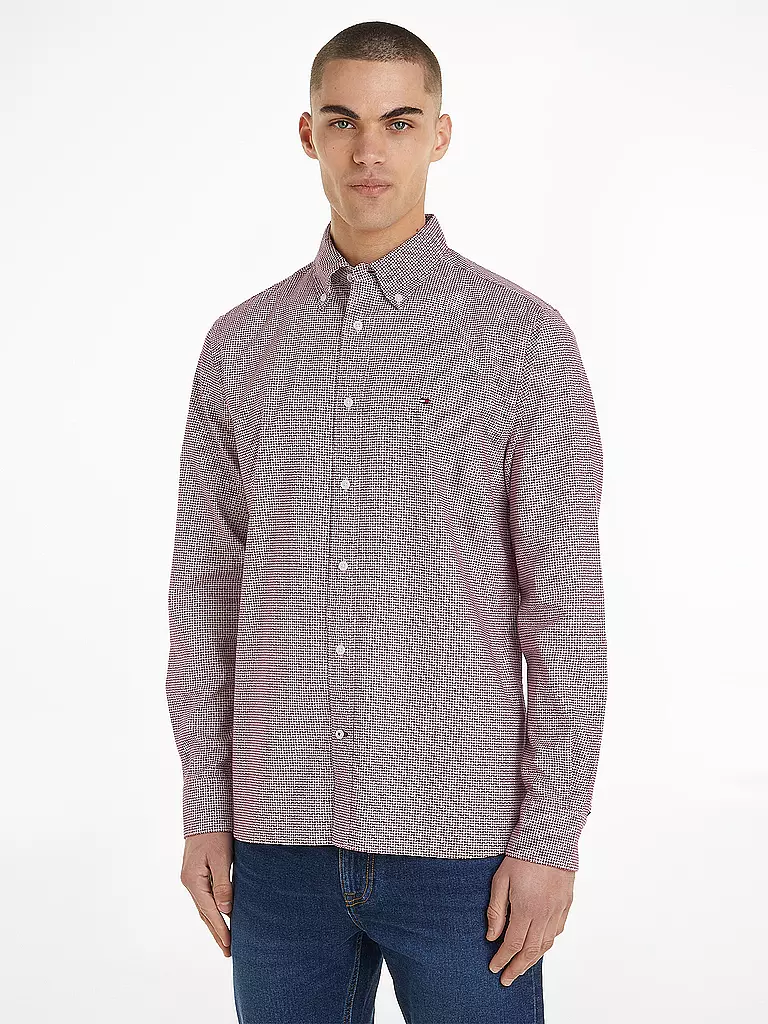 TOMMY HILFIGER Hemd rot
