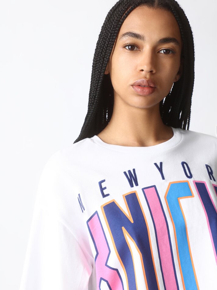 Camisa do New York Knicks da NBA - Branca