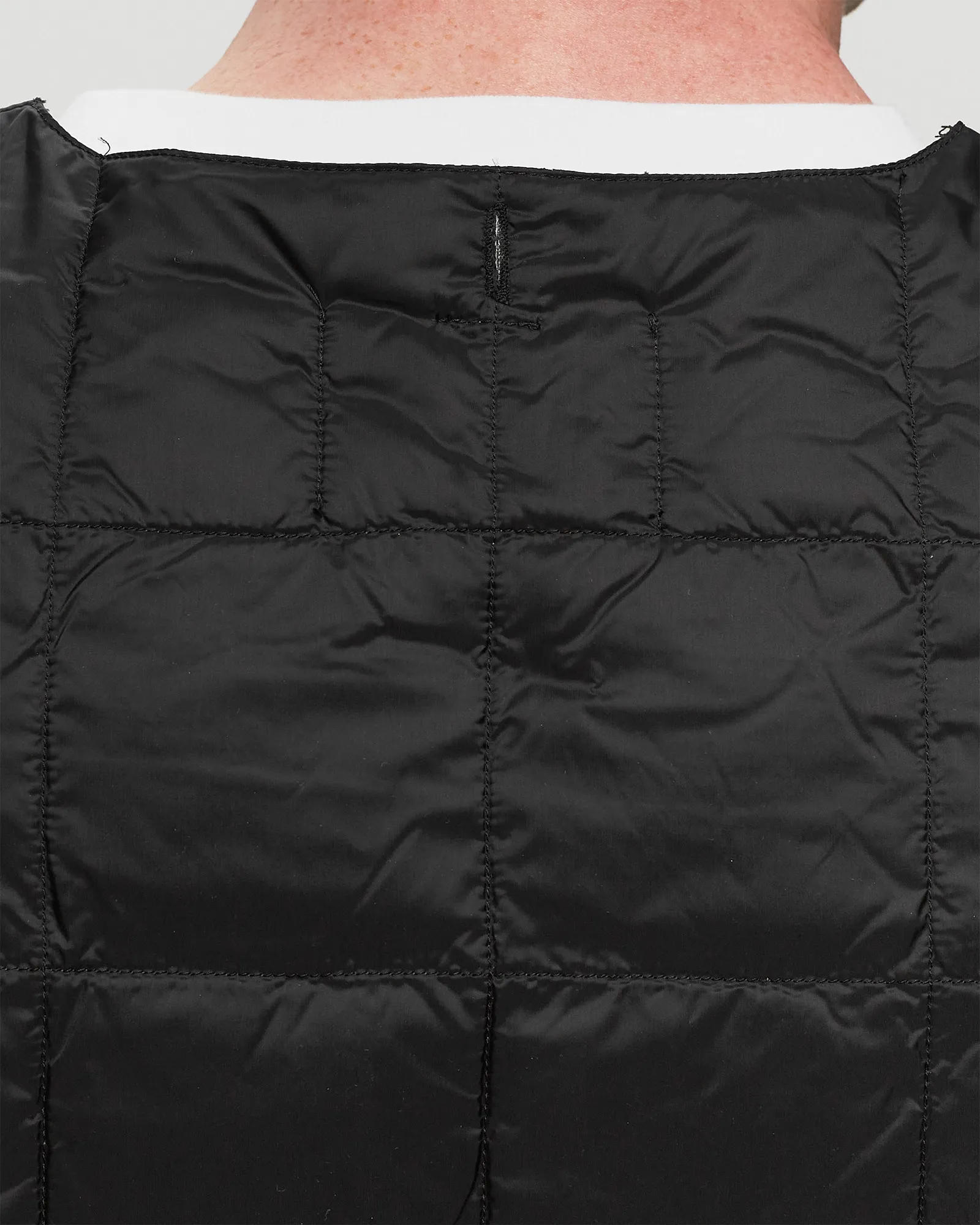 Taion CREW-NECK W-ZIP DOWN VEST