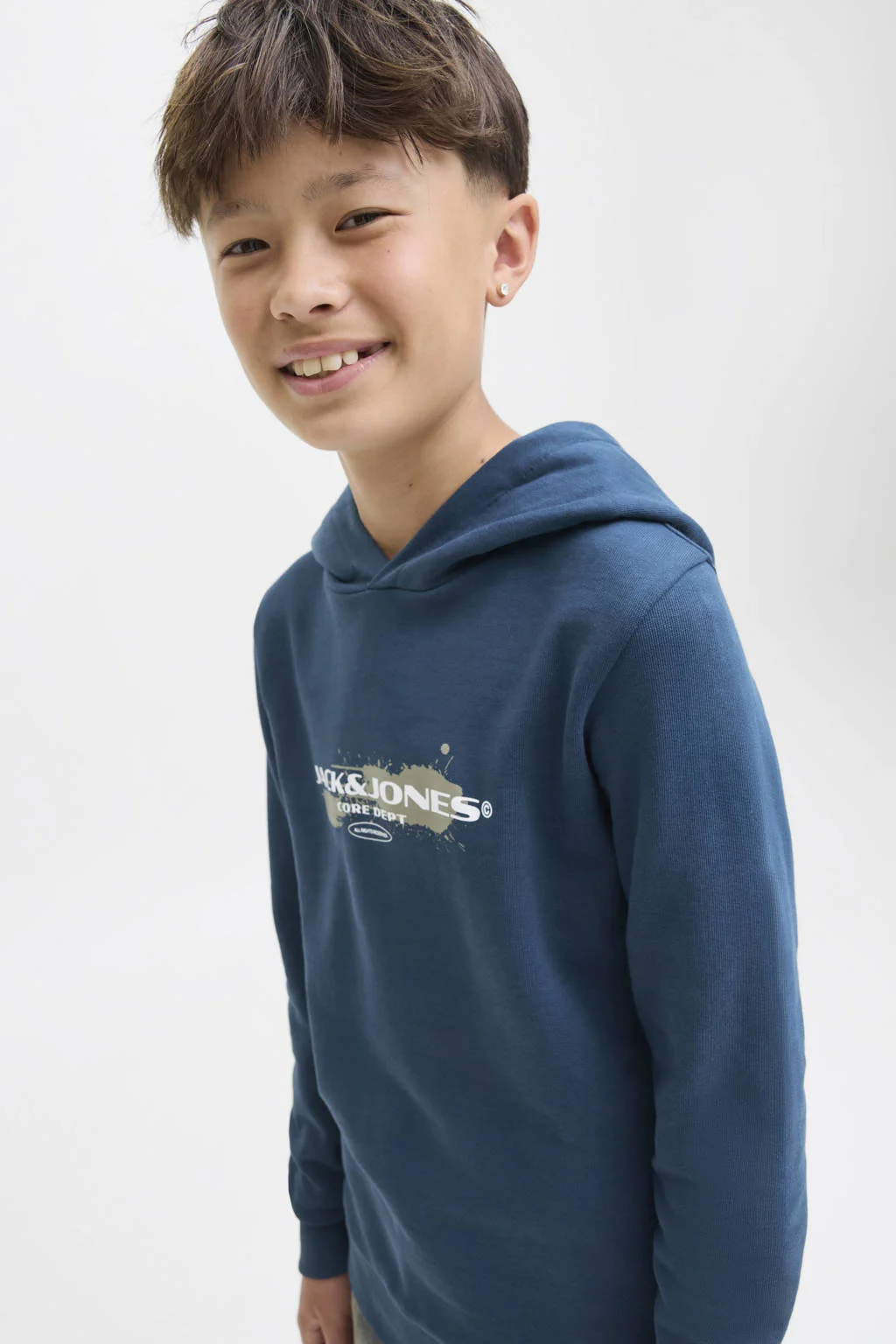 JACK & JONES JUNIOR hoodie blauw