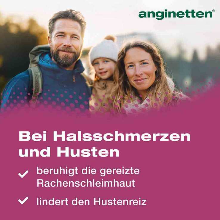 Anginetten Hals & Husten Sirup, 100 ml