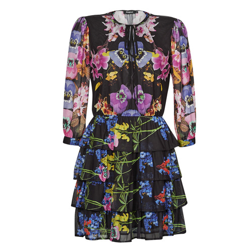 Desigual - VEST_LYON - Noir / Multicolore