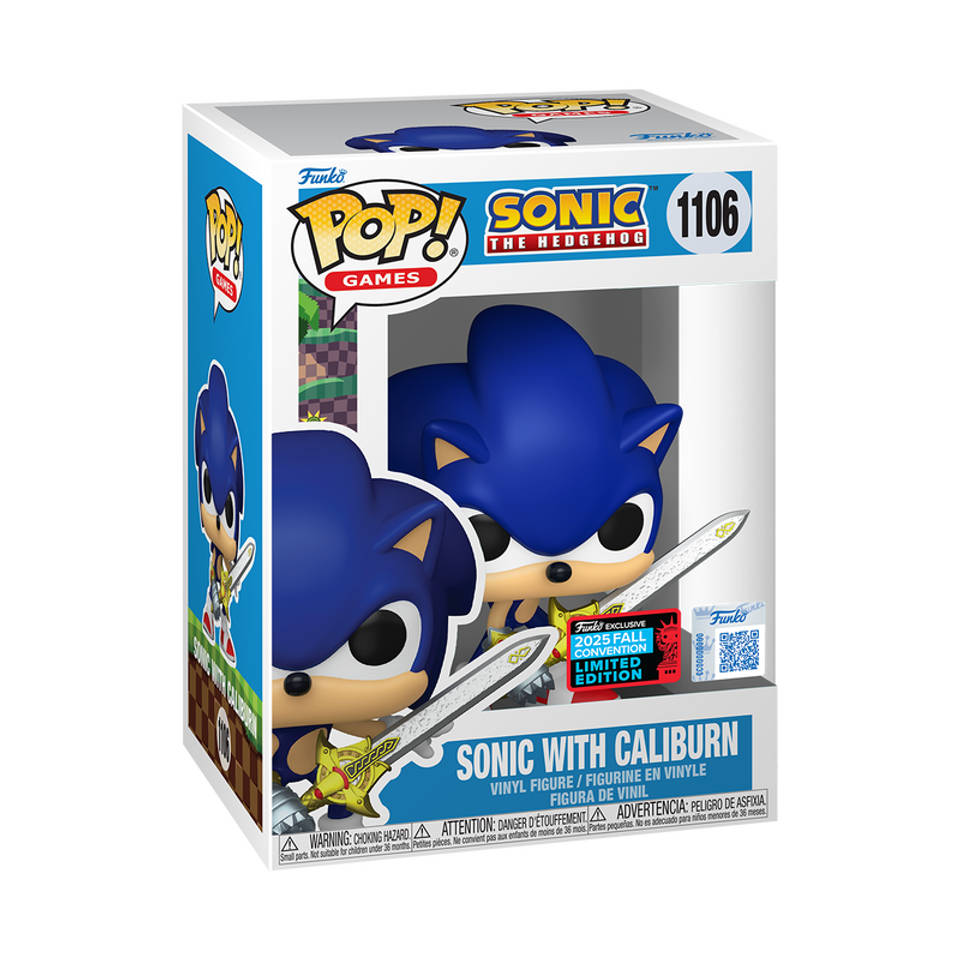 Funko Pop! figuur Sonic the Hedgehog Sonic with Caliburn