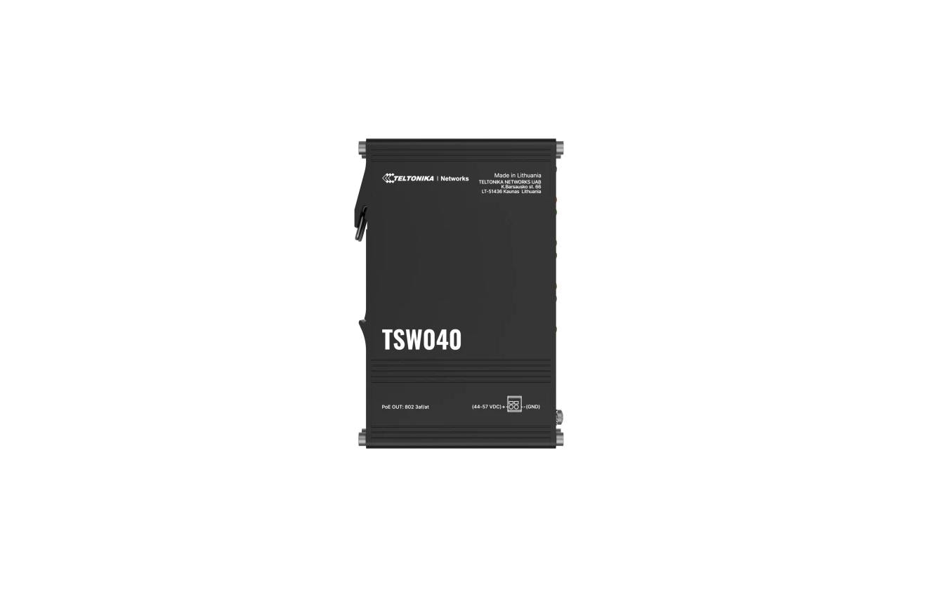 Rail PoE+ Switch TSW040 8 Port8-Port PoE+-Switch