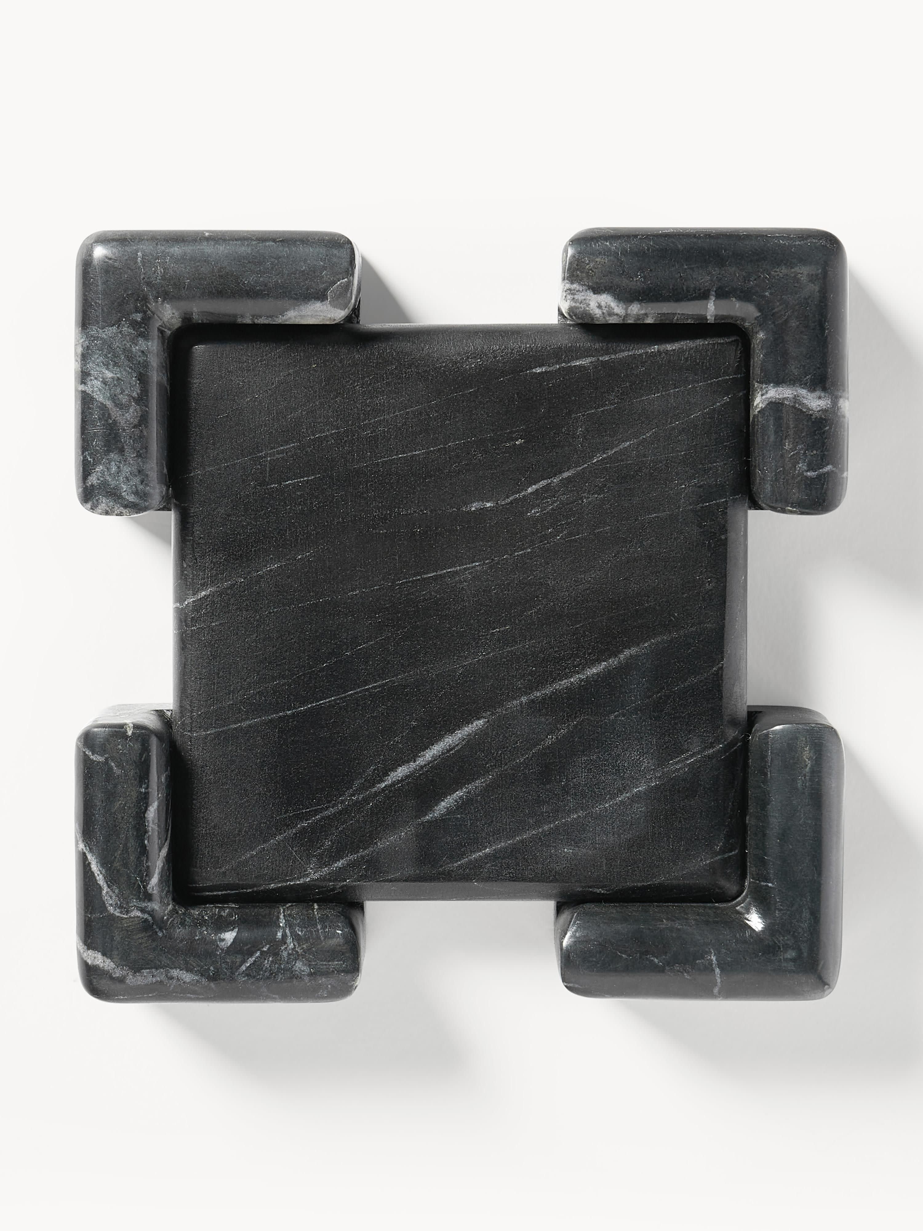 Decoratief dienblad Knud van marmer