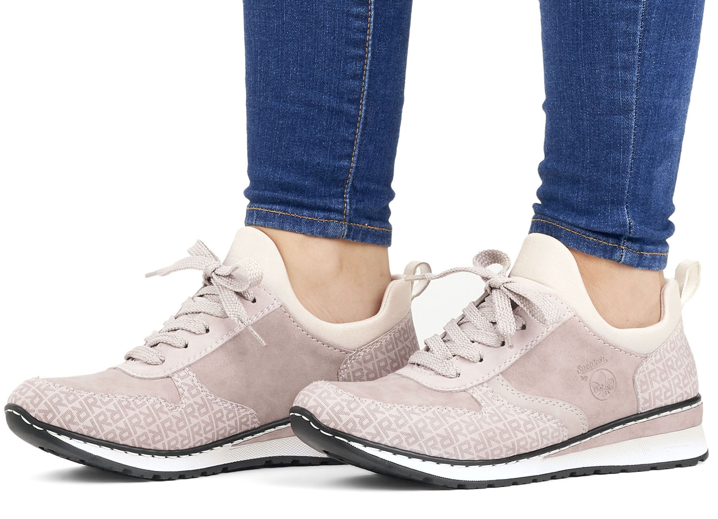 Rieker Sneaker mit Zierschnürung