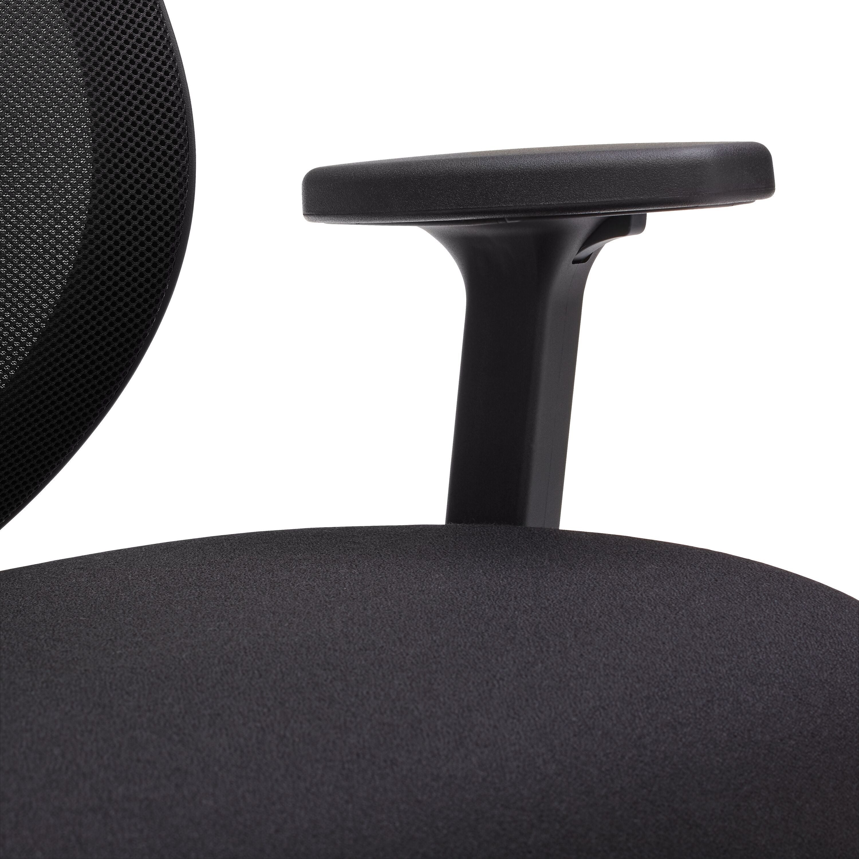 Giroflex 353 Netzrücken Bürostuhl - Schwarz / B: 69.0 cm x T: 70.0 cm x H: 114.0 cm