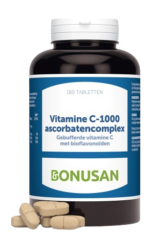 Bonusan Vitamine C1000 Ascorbaten 180tb