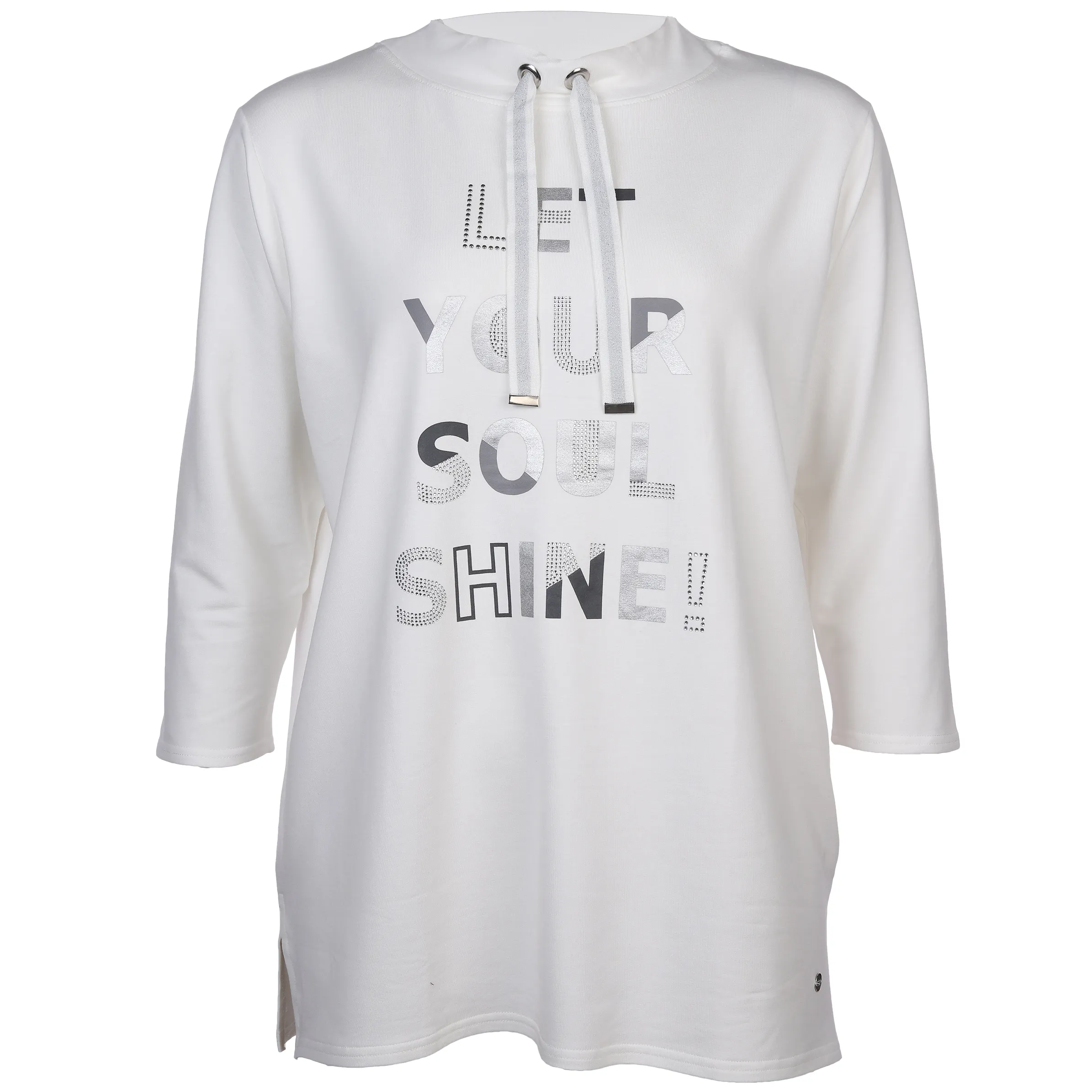 Große Größen Sweatshirt mit Druck