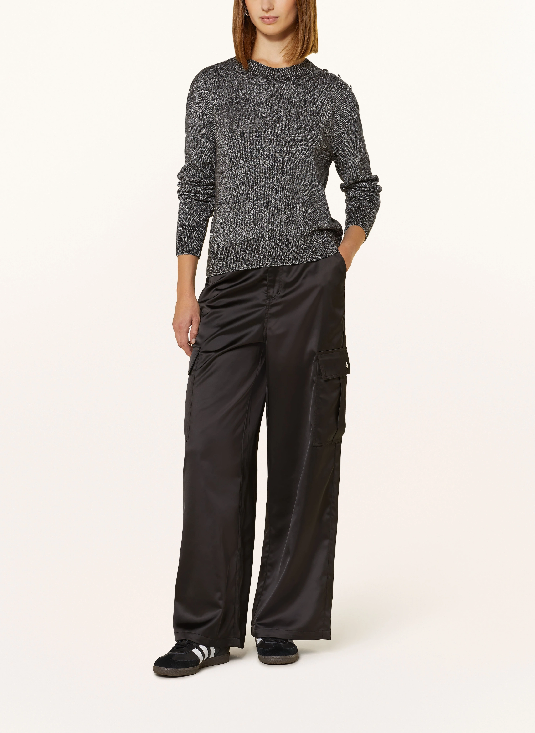 BARBOUR INTERNATIONAL Pullover JADE mit Glitzergarn