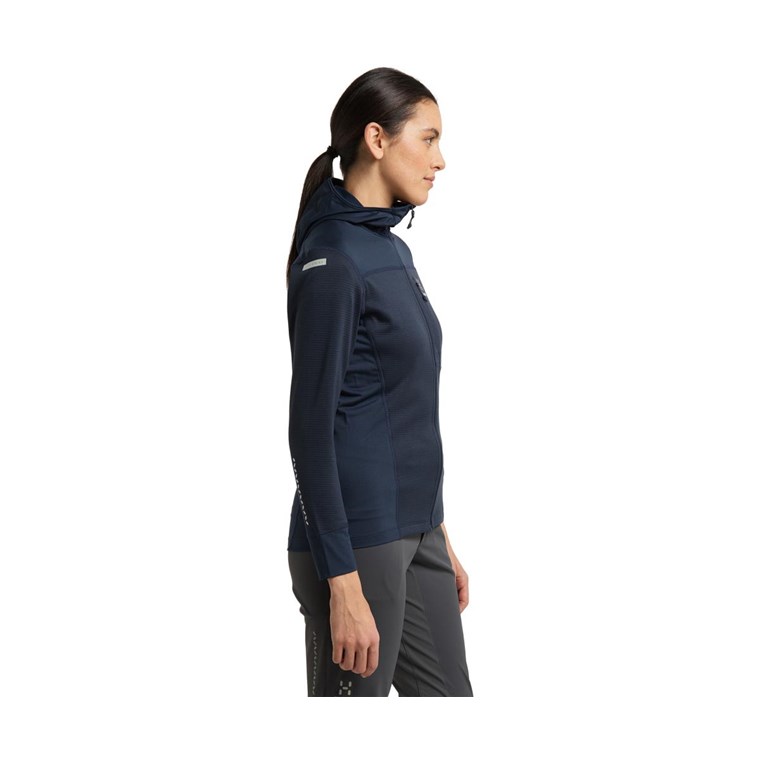 Haglöfs L.I.M Mid Multi Hood Women Tarn Blue