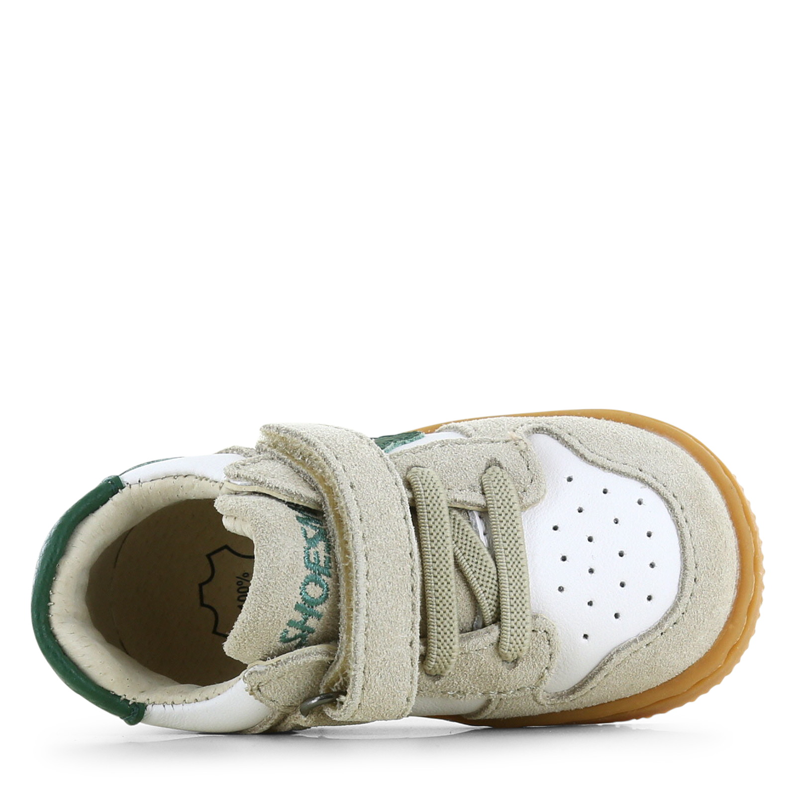 Shoesme beige sneakertje Leer, Suède | Jongens schoenen