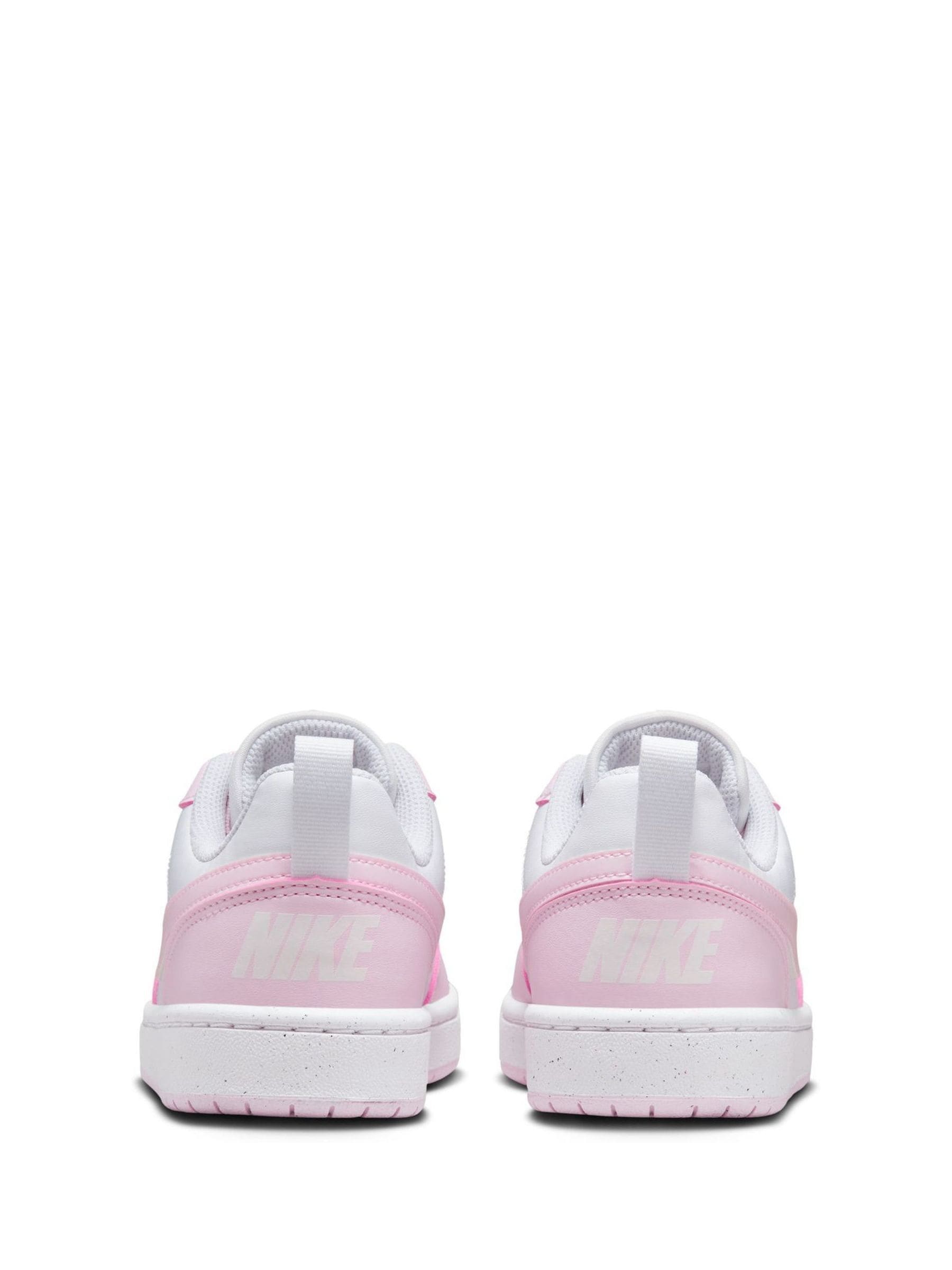 Wit/roze - Nike Youth Court Borough Low Recraft sneakers