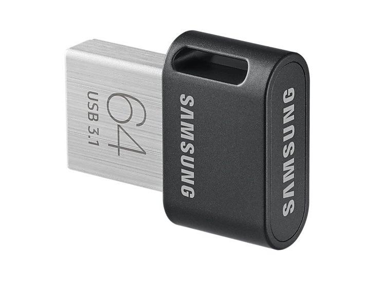 Samsung USB-Stick Fit Plus 64 GB USB-Stick mit 64 GB Speicherkapazität und 300 MB/s Lesegeschwindigkeit