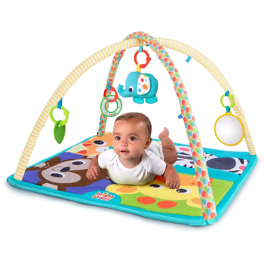 Bright Starts Zoo Spieldecke und Bällebad