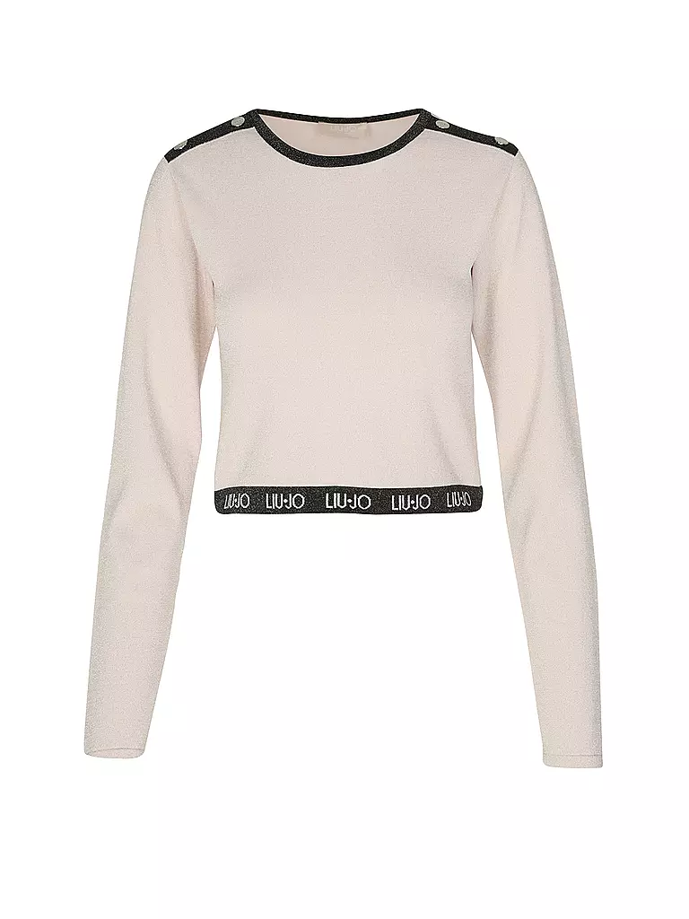 LIU JO Pullover Cropped Fit  rosa