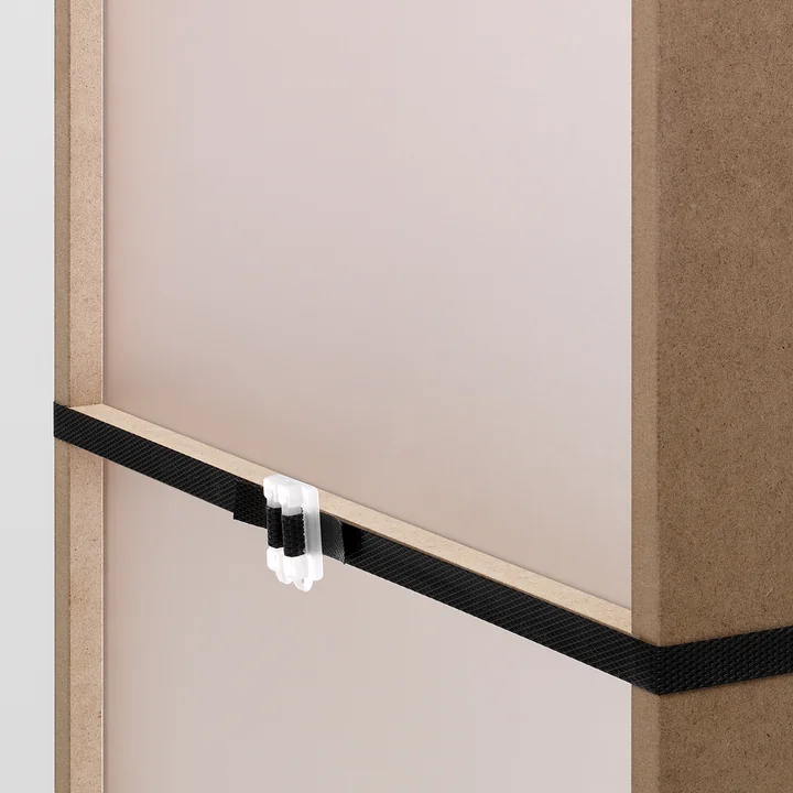 Tojo - Aktenpack, MDF beschichtet weiss