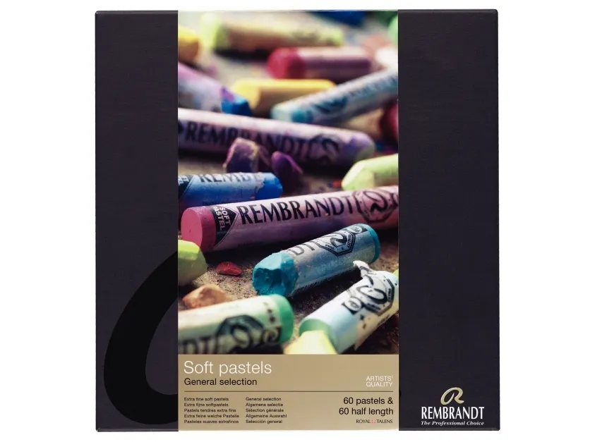 Rembrandt Soft pastel set General Selection Master | 60 whole pastels   60 half pastels
